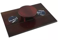 1/24 丸ちゃぶ台と座布団 床付き 「スウィートスタイルジオラマシリーズ」 [SS-048]