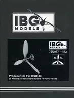 1/72 独・フォッケウルフFw190D-13用プロペラ(72U077) ディティールアップパーツ [PBU7277]