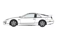1/24 ニッサン フェアレディZ (Z32) バージョンR ツインターボ 2by2 (1998) “ホワイトパール” [20817]