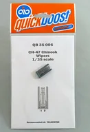 1/35 CH-47 チヌーク 風防ワイパー (トランぺッター用) ディティールアップパーツ [QIC35006]