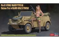 [再販予約] 1/24 Pkw.K1 キューベルワーゲン 82型 (バルーンタイヤ) w/ブロンドガールズフィギュア [SP473]