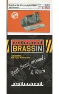 1/72 スピットファイア Mk.Vb コックピット (エデュアルド用) 「BRASSINシリーズ」 ディティールアップパーツ [EDU672436]