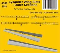 1/48 ウェストランド ライサンダー 主翼スラット (外側) (エアフィックス用) ディティールアップパーツ [CMK4509]