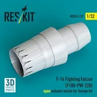 1/32 F-16 F100-PW-220 アフターバーナー (開状態) (タミヤ用) ディティールアップパーツ [RSKU32-0237]