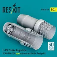 1/32 F-15E (後期型) F100-PW-229 アフターバーナー (開状態) (タミヤ用) ディティールアップパーツ [RSKU32-0259]
