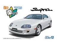 1/24 JZA80 スープラ 1996 スーパーホワイトII 「楽プラ スナップカー No.08-SW」 [067734]