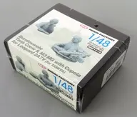 1/48 現用 ドイツ レオパルト2 A7V主力戦車 戦車兵＆MG3対空機関銃キューポラセット 2体入(タミヤ用) ディティールアップパーツ [MM1016]