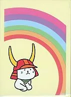 Manga de tarjeta Character Cter Hikonyan Arco iris