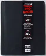 ULTRAPRO PREMIUM PRO-BINDER BLACK álbum de lujo para jugadores profesionales Black (negro)