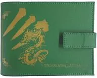 蜀(緑色 龍柄) レザーカードホルダー 「三国志大戦3」 