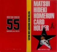 Hideki Matsui Home Run Card Holder '97