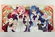 カードラボ プレイマット ららみ＆ぼたん メイド服Ver. カードラボ5周年記念ファイナルスクラッチ!キャンペーン 当選品