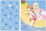 Bussi Road Rubber Mat Collection Vol. 107 Aho Girl 『 Yoshiko & Sayaka 』