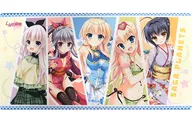 Lyse Over Chua Sagapura Heroes Collection ♪ Characteristic Rubber Play Mat Electric Out Festival 2019 WINTER in shinjuku & C97 Limited