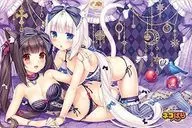 Bushiroad Rubber Mat Collection Vol. 638 Neko Sora 『 Chocolate & Vanilla Ice Cream 10 th Anniversary ver. 』