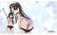 Strike the Blood Rubber Mat (playmat) Yukina & Sayaka / roupa de ginástica