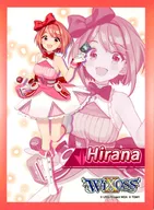 Hirana Limited Card Protect (Sleeve) "Wicross TCG Booster Pack GRABBING DIVA [WXDi-P01]" BOX Purchase benefits