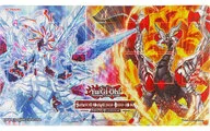 遊戯王OCG デュエルモンスターズ 英語版 デュエルフィールド(プレイマット) 神炎竜ルベリオン＆氷剣竜ミラジェイド STRUCTURE DECK： ALBAZ STRIKE RELEASE EVENTS -ストラクチャーデッキ：アルバ・ストライク 発売イベント-