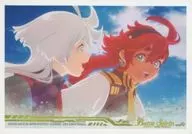 [単品] スレッタ・マーキュリー＆ミオリネ・レンブラン スリーブ 「バトルスピリッツ バトラーズグッズセット ガンダム 水星の魔女 プレミアムバンダイ限定」 同梱品