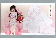 Kanojo, Okarishimasu rubber mat (Play Mat) Mizuhara Chizuru / Wedding Swimwear