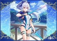 TCG All-Purpose Playmat Fate/Grand Order "Sable / Tomoe Gozen"