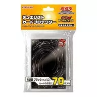 游戲王卡片游戲二人組卡片護具(袖子)共通麵黑色(無光澤Ver.)
