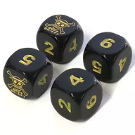 [A la Carte] Special 6-sided Dice (4 pcs) "ONE PIECE Trading Card Game 2nd ANNIVERSARY SET Premium Bandai Limited" Included item