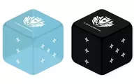 Hololive OFFICIAL CARD GAME Official Dice 『 Light Blue & Black (2-piece set) 』