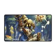 Ultra PRO Official Magic: The Gathering "Universes Beyond-Final Fantasy" Accessories ULTRAPRO Corporation Magic The Gathering Official Supply MTG "Universe Beyond FINAL FANTASY" Black Stitched Play Mat Premium Y