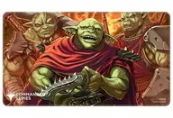 Ultra PRO Official Magic： the Gathering ”Commander Series 6” Playmats ウルトラプロ社 マジックザギャザリング公式サプライ MTG [統率者シリーズ6] スティッチドプレイマット Krenko. Mob Boss/群衆の親分、クレンコ