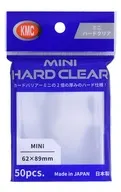 Card Barrier (Sleeve) Mini Hard Clear Mini Size Renewal Edition
