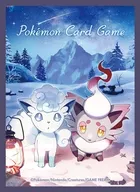 神奇宝贝卡片游戏甲板护罩(套筒)Premium・Snowy Gathering口袋妖怪中心限定