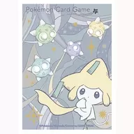 ポケモンカードゲーム デッキシールド(スリーブ) プレミアム・グロス ジラーチ星つなぎ【ホワイト】 ポケモンセンター限定
