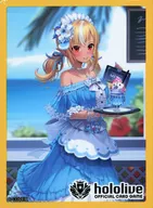[単品] オフィシャルホロカスリーブ 「hololive OFFICIAL CARD GAME スタートデッキセット 黄 不知火フレア -2025 ホロナツパラダイスver.- イベント限定」 同梱品