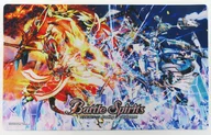 [単品] 戦国龍皇バーニング・ソウルドラゴン＆天魔王ゴッド・ゼクス -終ノ型- 特製デザインプレイマット 「バトルスピリッツ プレミアム烈火BOX [PB43] プレミアムバンダイ限定」 同梱品