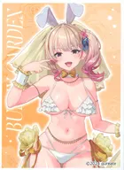 バニーガーデン 描き下ろしスリーブ 凜/バニーウエディング水着