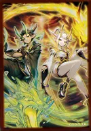 遊戯王OCG デュエルモンスターズ 特製プロテクター(スリーブ) 天雷ノ双風神 シーナ 2025年11月遊☆戯☆王の日抽選景品