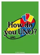 UNO キャラクタースリーブ HOW DO YOU UNO? (B) [EN-1557]