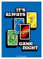 UNO キャラクタースリーブ IT’S ALWAYS GAME NIGHT [EN-1558]