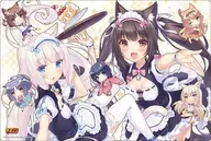 ブシロード ラバーマットコレクション V2 Vol.1963 ネコぱら ラブプロジェクト『ショコラ＆バニラ』A