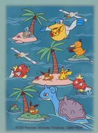 ポケモンカードゲーム 英語版 デッキシールド(スリーブ) Pokemon Sunny Sea -ポケモン・サニー・シー-(第2版) 海外ポケモンセンター限定