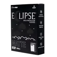 Ultra PRO Accessories： ’Eclipse Deck Protector Sleeves’ - Small ウルトラプロ社「エクリプス・デッキ・プロテクター・スリーブ」 スモールサイズ マット・ジェットブラック