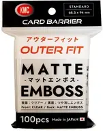 アウターフィット マットエンボス(スリーブ)
