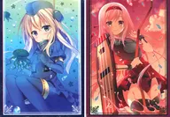 【艦隊これくしょん～艦これ～】カードスリーブ2種セット U-511＆翔鶴(三輪フタバ) C88/CHOCOLATE CUBE