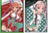 Conjunto de 2 tipos de mangas de cartão Rittrio & Akitsusu (Triwa Futaba) C88/ cubo de chocolate
