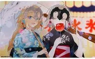 【Fate】プレイマット ジャンヌ・ダルク＆ジャンヌ・オルタ(林けゐ) COMIC1☆12/混沌の女神様