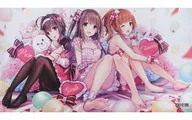[Cinderella Girls] Playmat Pink Check School (Yurin) C95 / Tenroan