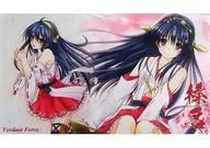 【艦隊これくしょん～艦これ～】プレイマット 榛名(葵比呂) COMIC1☆9/Verdant Force