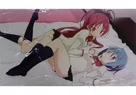 【魔法少女まどか☆マギカ】プレイマット 佐倉杏子＆美樹さやか(もりたん) C96/ミッドナイトブルー