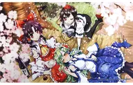 [Proyecto Oriental] Playmat Hakurei Reimu & 東風谷 Sanae & Isamei Marubun (Shinno Takana) 12 th festival Reitaisai of Hakurei-jinja Shrine / Youjo Set Meal